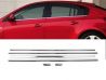 Хром нижние молдинги стёкол Chevrolet Cruze Hatchback 1 1
