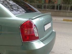 Спойлер Hyundai Accent III (MC; 06-09) Sedan - прилегающий 2