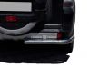 Защита задняя Mitsubishi Pajero Wagon IV - углы одинарные 1 1