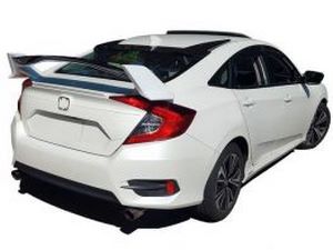 Спойлер Honda Civic X (16-21) Sedan - Type R стиль 4