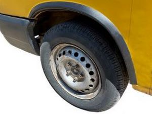 Накладки на арки VW T4 (90-03) - ABS чёрные 3