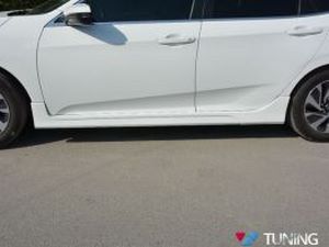 Пороги боковые HONDA Civic 10 (16-18) Sedan - MELISET 1