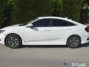 Пороги боковые HONDA Civic 10 (16-18) Sedan - MELISET 3