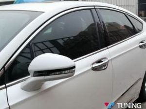 Хром окантовка стёкол FORD Mondeo Mk5 (14-) 1