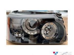 Фары передние Range Rover Sport I 2010 - OEM чёрные 3