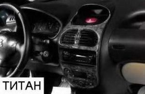 Накладки на торпедо VW T4 FL (1998-2003) рестайлинг титан 3