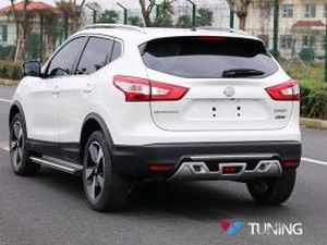 Накладка на задний бампер NISSAN Qashqai J11 (2017+) - ABS 5