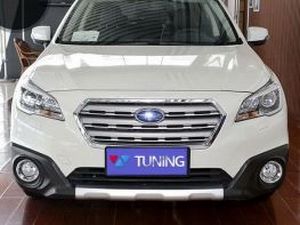 Накладки под бампера SUBARU Outback V (15-19) EU - центральные 3
