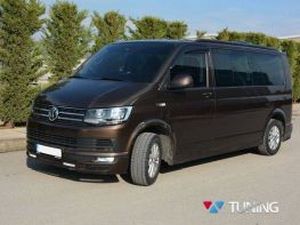 Юбка передняя VW T6 (2015-) - ABT с диодами 6