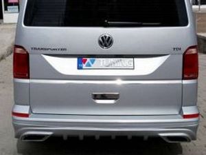 Задняя накладка VW T6 (2015-) - SPORT стиль 1