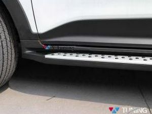 Пороги боковые Hyundai Creta I (14-20) - BMW стиль 2