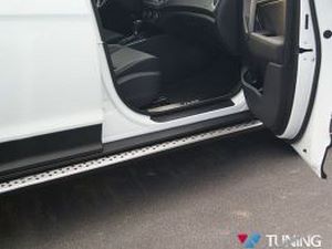 Пороги боковые Hyundai Creta (14-17) - BMW стиль 3