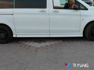 Накладки на боковые пороги MERCEDES Vito / V-Class W447 1