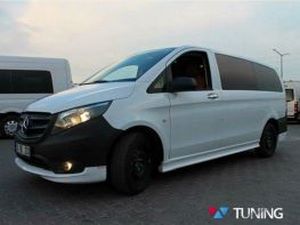 Накладки на боковые пороги MERCEDES Vito / V-Class W447 4