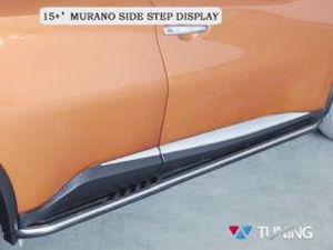 Пороги боковые NISSAN Murano III Z52 (15-) - OEM 1