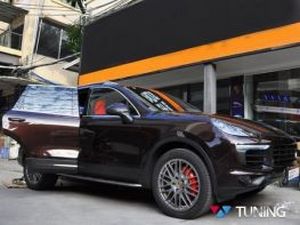 Пороги боковые Porsche Cayenne II (11-17) - OEM 4