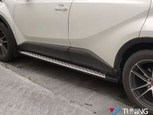 Пороги боковые TOYOTA C-HR (17-) - BMW стиль 2