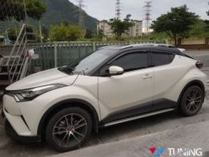 Пороги боковые TOYOTA C-HR (17-) - BMW стиль 3