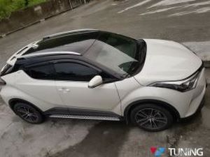 Пороги боковые TOYOTA C-HR (17-) - BMW стиль 4