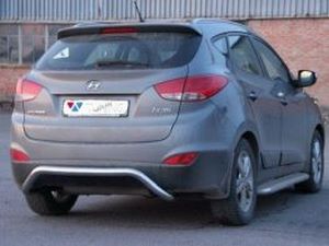 Защита задняя HYUNDAI ix35 (2010-2013) - труба 2 2