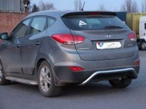 Защита задняя HYUNDAI ix35 (2010-2013) - труба 3 3