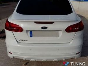 Спойлер FORD Focus III (15-18) Sedan рестайлинг 2