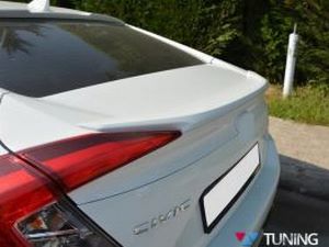 Лип спойлер багажника HONDA Civic 10 (16-21) Sedan - Meliset 1