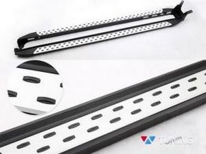Пороги боковые HYUNDAI ix35 (10-15) - Acura стиль 6