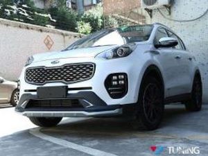 ABS Накладка на передний бампер KIA Sportage IV (2016-) - 3 7