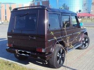 Дефлектори вікон Mercedes G W463 (90-21) 5D - Hic (накладні) 4