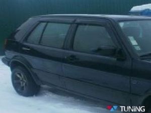 Дефлектори вікон VW Golf III (92-97) 5D - Hic (накладні) 4