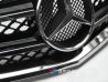 Решётка MERCEDES W212 (2009-2013) - AMG стиль хром чёрная 3 3