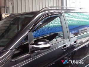 Дефлекторы окон Mercedes Vito W639 (03-14) - Hic (накладные) 3