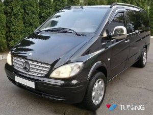 Дефлектори вікон Mercedes Vito W639 (03-14) - Hic (накладні) 4