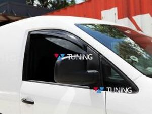 Дефлекторы окон VW Caddy III (2K; 04-20) - Hic (накладные) 2