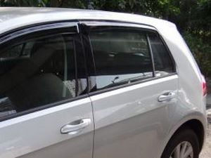 Дефлекторы окон VW Golf VII (12-20) 5D Htb - Hic (накладные) 4