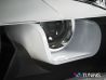 Фары чёрные BMW X1 E84 (2012-2015) рестайлинг - LED U-Type ксенон 2