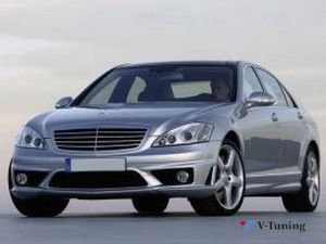 Пороги боковые MERCEDES S-Class W221 (S63 AMG) 2 2