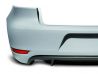 Бампер задний VW Golf 6 (08-12) HB - GTI стиль (два выхлопа) пластик 2 2