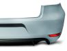 Бампер задний VW Golf 6 (08-12) HB - GTI стиль (два выхлопа) пластик 3 3