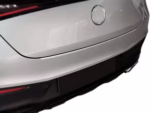 Накладка на задний бампер Mercedes GLC Coupe II C254 (23-) - Avisa (серебряная) 6