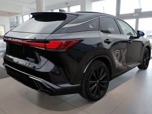 Накладка на задній бампер Lexus RX V (ALA10/ALH10; 22-) - Avisa (чорна) 7