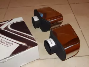 Насадки на глушитель BMW X5 E70 (06-10) BUZZER 4