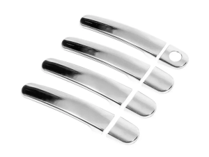 Хром накладки на ручки Skoda Roomster (06-15) - Carmos (повні) 2