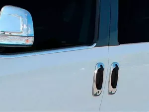 Хром навколо ручок Fiat Doblo II (10-22) - 4 шт 4