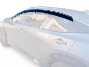 Дефлектори вікон Nissan Ariya (FE0; 22-) - Niken (з хром молдингом)