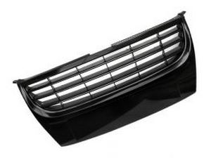 Решётка VW Touran I (GT; 07-10) - без логотипа (чёрная глянцевая) 3