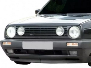 Решётка VW Golf II (83-92) 4 фары - без логотипа 2