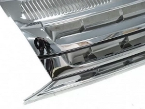 Решётка VW T5+ Caravelle / Multivan (10-15) - хромированная 3