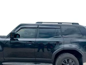 Дефлектори вікон Toyota LC Prado V (J250; 24-) - Hawk (накладні, 4 шт) 2
